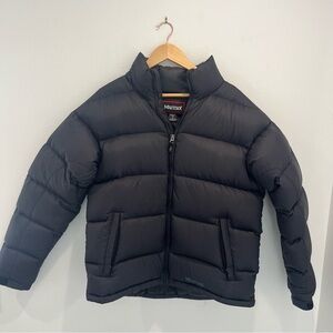 MARMOT Goose Down Filled Black Puffer Jacket | Men’s Large